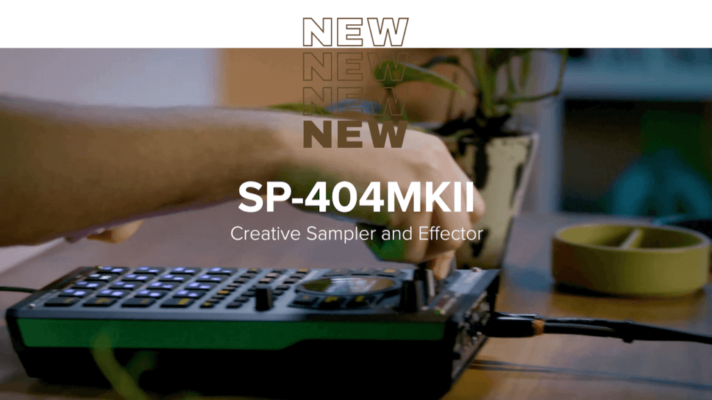 SP404 MK2が登場! モダンなサンプラーへ大革新。[SP404SX vs SP404 MK2 